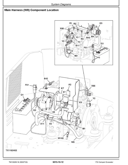 John Deere 17G (SN. from K225001) Compact Excavators Operation and Test Manual (TM13325X19) John Deere 17G (SN. from K225001) Compact Excavators Operation and Test Manual (TM13325X19)