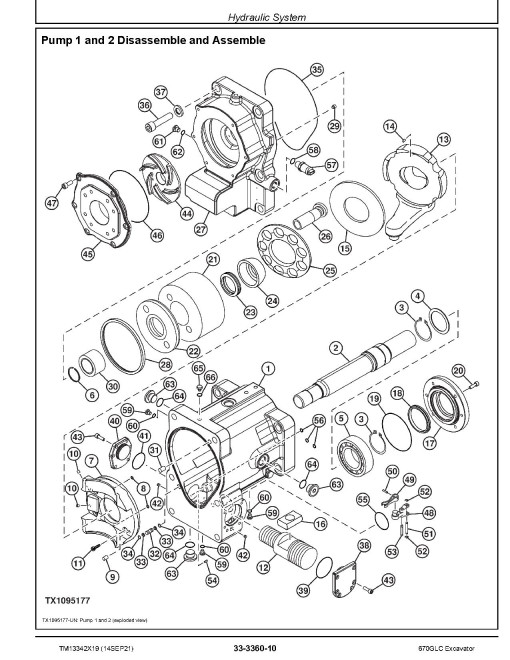 John Deere 670GLC (SN. from F690001) Crawler Excavators Repair Manual (TM13342X19) John Deere 670GLC (SN. from F690001) Crawler Excavators Repair Manual (TM13342X19)