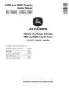 John Deere 550K and 650K Crawler Dozers (SN: F275977-303907) Repair Manual (TM13357X19)