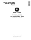 John Deere 500R (5 Meter) Rotary Platforms Technical Manual (TM133719)