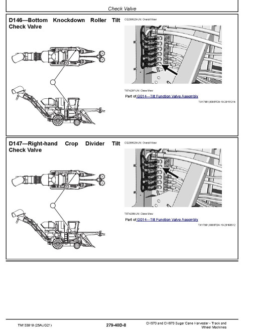 John Deere CH570 and CH670 Sugar Cane Harvesters with Final Tier 4 Engine Diagnostic Manual (TM133919) John Deere CH570 and CH670 Sugar Cane Harvesters with Final Tier 4 Engine Diagnostic Manual (TM133919)