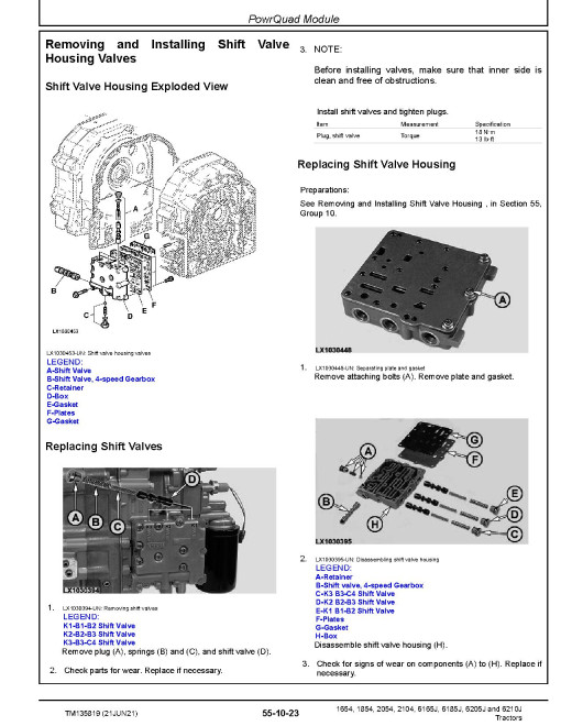 John Deere 6J-1654, 6J-1854, 6J-2054, 6J-2104 China Tractors, 6165J, 6185J, 6205J, 6210J Tractors (Asia, MY15) Repair Manual (TM135819) John Deere 6J-1654, 6J-1854, 6J-2054, 6J-2104 China Tractors, 6165J, 6185J, 6205J, 6210J Tractors (Asia, MY15) Repair Manual (TM135819)
