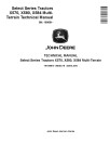 John Deere Select Series X570, X580 and X584 Multi-Terrain Lawn Tractors (SN. from 100001) Technical Manual (TM138819)
