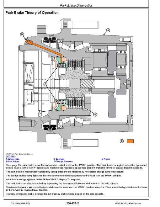 John Deere 4930 Self-Propelled Sprayers (North American Edition) Diagnostic Manual (TM1393) John Deere 4930 Self-Propelled Sprayers (North American Edition) Diagnostic Manual (TM1393)