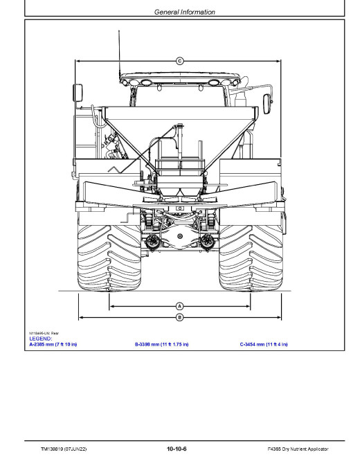 John Deere F4365 Dry Nutrient Applicators Repair Manual (TM139819) John Deere F4365 Dry Nutrient Applicators Repair Manual (TM139819)