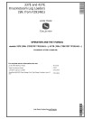 John Deere 337E and 437E Knuckleboom Log Loaders Operation and Test Manual (TM13992X19)