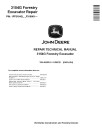 John Deere 3154G (SN: from F310001) Forestry Excavators Repair Manual (TM14026X19)