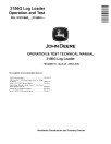 John Deere 3156G (SN. from F316001) Log Loaders Operation and Test Manual (TM14029X19)