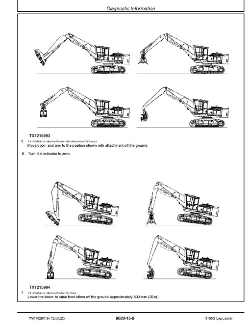 John Deere 3156G (SN. from F316001) Log Loaders Operation and Test Manual (TM14029X19) John Deere 3156G (SN. from F316001) Log Loaders Operation and Test Manual (TM14029X19)