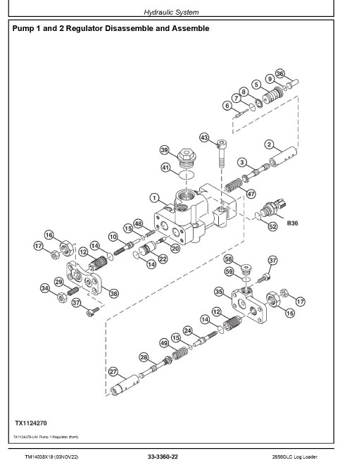 John Deere 2656GLC (SN. from F266001) Log Loaders Repair Manual (TM14038X19) John Deere 2656GLC (SN. from F266001) Log Loaders Repair Manual (TM14038X19)