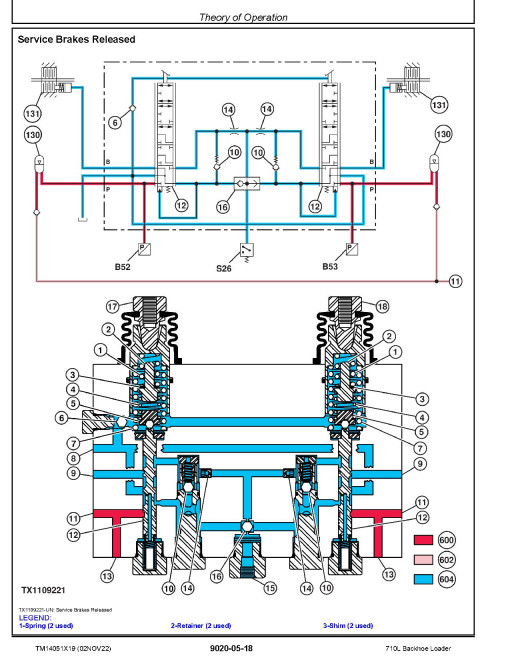 John Deere 710L Backhoe Loaders (SN: F294268-390995) Operation and Test Manual (TM14051X19) John Deere 710L Backhoe Loaders (SN: F294268-390995) Operation and Test Manual (TM14051X19)