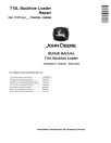 John Deere 710L Backhoe Loaders (SN: F294268-390995) Repair Manual (TM14052X19)