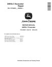 John Deere 245GLC (SN. from F800001) Crawler Excavators Repair Manual (TM14058X19)