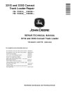 John Deere 331G and 333G Compact Track Loaders (SN. from F300253) Repair Manual (TM14064X19)