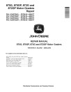 John Deere 870G, 870GP, 872G and 872GP Motor Graders (SN: F678818-680877) Repair Manual (TM14074X19)