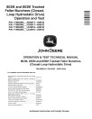 John Deere 803M and 853M Tracked Feller Bunchers (Closed Loop Hydrostatic Drive) Operation and Test Manual (TM14085X19)