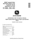 John Deere 859M Tracked Feller Bunchers (Open-Loop Hydraulic Drive) Operation and Test Manual (TM14087X19)