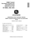 John Deere 859MH Harvesters (Closed-Loop Hydrostatic Drive) Operation and Test Manual (TM14097X19)