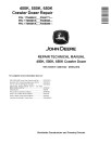 John Deere 450K, 550K and 650K Crawler Dozers (SN. from F304771) Repair Manual (TM14163X19)