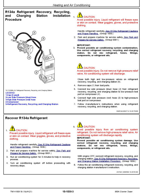 John Deere 950K Crawler Dozers (SN: F310401—338999) Repair Manual (TM14165X19) John Deere 950K Crawler Dozers (SN: F310401—338999) Repair Manual (TM14165X19)