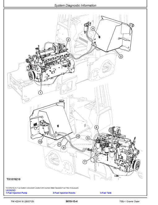 John Deere 700J-II (SN: D306726-323486) Crawler Dozers Operation and Test Manual (TM14224X19) John Deere 700J-II (SN: D306726-323486) Crawler Dozers Operation and Test Manual (TM14224X19)
