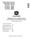 John Deere 770G, 770GP, 772G and 772GP Motor Graders (SN. from C680878, D680878) Operation and Test Manual (TM14250X19)