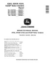 John Deere 670G, 670GP, 672G and 672GP Motor Graders (SN. from C680878, D680878) Repair Manual (TM14253X19)