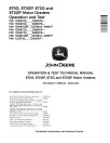 John Deere 870G, 870GP, 872G and 872GP Motor Graders (SN. from C680878, D680878) Operation and Test Manual (TM14254X19)
