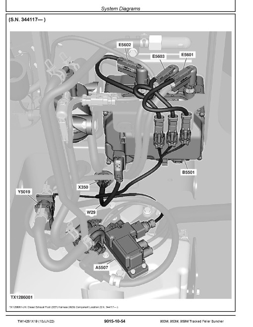 John Deere 903M, 953M and 959M Tracked Feller Bunchers Operation and Test Manual (TM14261X19) John Deere 903M, 953M and 959M Tracked Feller Bunchers Operation and Test Manual (TM14261X19)