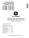 John Deere 903M, 953M and 959M Tracked Feller Bunchers Operation and Test Manual (TM14263X19)