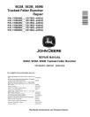 John Deere 903M, 953M and 959M Tracked Feller Bunchers Repair Manual (TM14264X19)