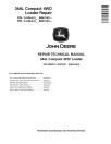 John Deere 344L (SN. from B043142) Compact 4WD Loaders Repair Manual (TM14280X19)