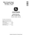 John Deere 850J-II (SN. from C000001) Crawler Dozers Operation and Test Manual (TM14281X19)