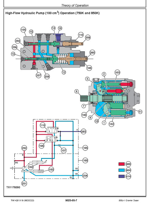 John Deere 850J-II (SN. from C000001) Crawler Dozers Operation and Test Manual (TM14281X19) John Deere 850J-II (SN. from C000001) Crawler Dozers Operation and Test Manual (TM14281X19)