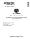 John Deere 320G and 324G Skid Steer Loaders with EH Controls (SN. from J328658) Repair Manual (TM14294X19)