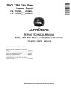 John Deere 320G and 324G Skid Steer Loaders with Manual Controls (SN. from G328658) Repair Manual (TM14302X19)