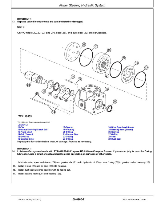 John Deere 310L EP Backhoe Loaders (SN: G329328-390995) Repair Manual (TM14312X19) John Deere 310L EP Backhoe Loaders (SN: G329328-390995) Repair Manual (TM14312X19)