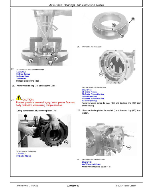 John Deere 210L EP (SN. from G895001) Tractor Loaders Repair Manual (TM14314X19) John Deere 210L EP (SN. from G895001) Tractor Loaders Repair Manual (TM14314X19)