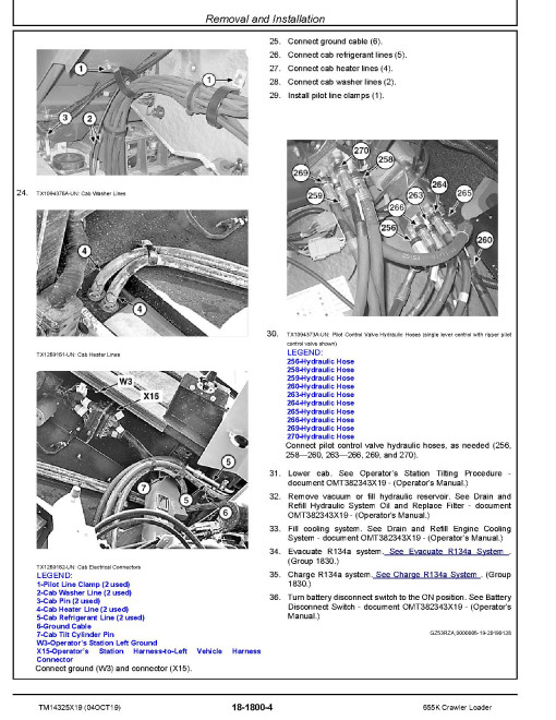 John Deere 655K (SN. from F339207) Crawler Loaders Repair Manual (TM14325X19) John Deere 655K (SN. from F339207) Crawler Loaders Repair Manual (TM14325X19)