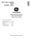 John Deere 848L-II and 948L-II Grapple Skidders (SN. from F690814) Repair Manual (TM14336X19)
