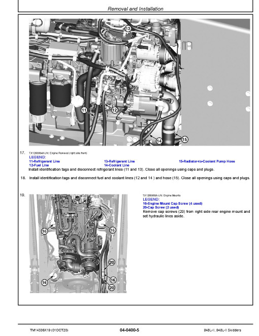 John Deere 848L-II and 948L-II Grapple Skidders (SN. from F690814) Repair Manual (TM14336X19) John Deere 848L-II and 948L-II Grapple Skidders (SN. from F690814) Repair Manual (TM14336X19)
