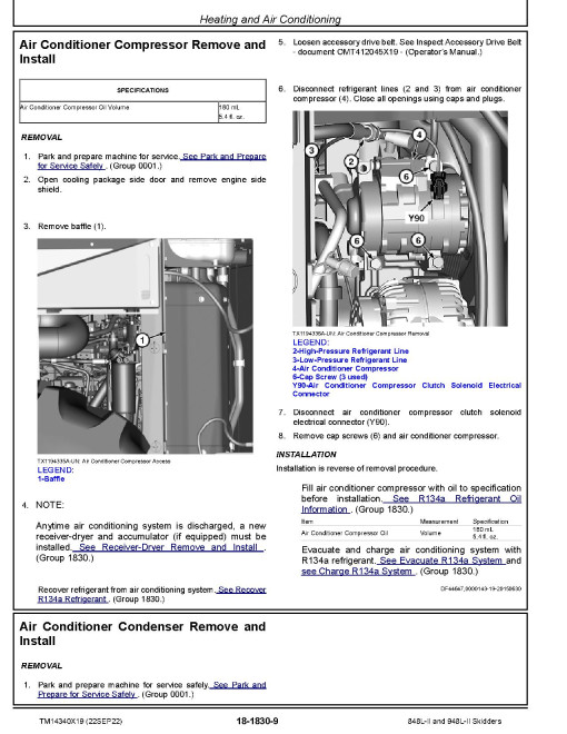 John Deere 848L-II and 948L-II Grapple Skidders (SN. from C/D690814) Repair Manual (TM14340X19) John Deere 848L-II and 948L-II Grapple Skidders (SN. from C/D690814) Repair Manual (TM14340X19)