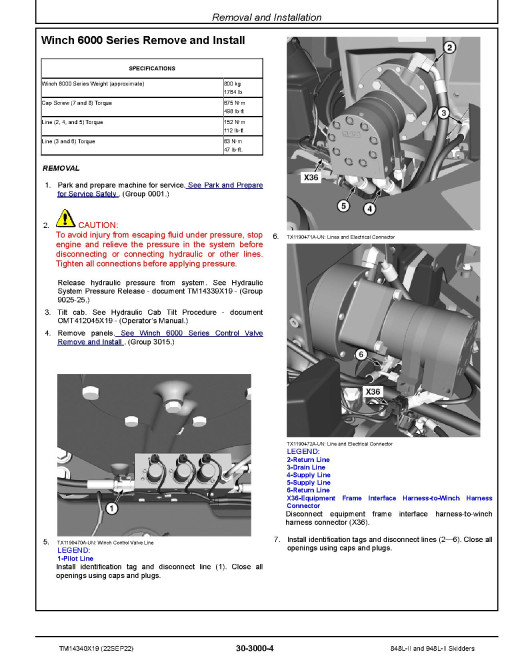 John Deere 848L-II and 948L-II Grapple Skidders (SN. from C/D690814) Repair Manual (TM14340X19) John Deere 848L-II and 948L-II Grapple Skidders (SN. from C/D690814) Repair Manual (TM14340X19)