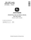 John Deere 524L (SN. from F693054) 4WD Loaders Operation and Test Manual (TM14341X19)