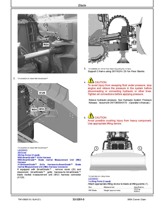 John Deere 950K Crawler Dozers (SN. from C334109) Repair Manual (TM14360X19) John Deere 950K Crawler Dozers (SN. from C334109) Repair Manual (TM14360X19)