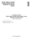 John Deere 2032R, 2036R and 2038R Compact Tractors Technical Manual (TM143919)