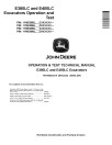 John Deere E380LC and E400LC Crawler Excavators (SN. from C000001, D000001) Operation and Test Manual (TM14402X019)