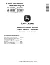 John Deere E380LC and E400LC Crawler Excavators (SN. from C000001, D000001) Repair Manual (TM14403X019)