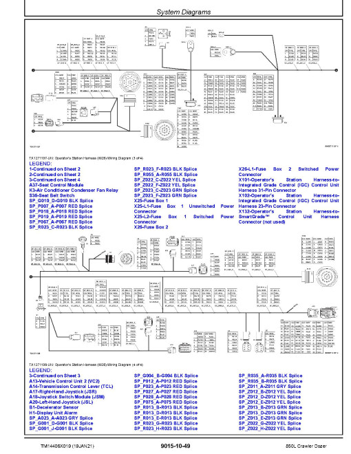 John Deere 850L (SN. from C000001) Crawler Dozers Operation and Test Manual (TM14406X019) John Deere 850L (SN. from C000001) Crawler Dozers Operation and Test Manual (TM14406X019)