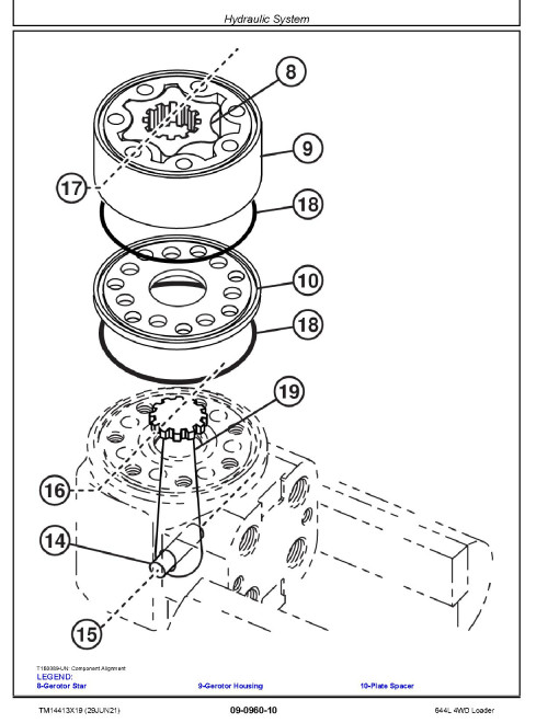 John Deere 644L (SN. from L705208) 4WD Wheel Loaders Repair Manual (TM14413X19) John Deere 644L (SN. from L705208) 4WD Wheel Loaders Repair Manual (TM14413X19)